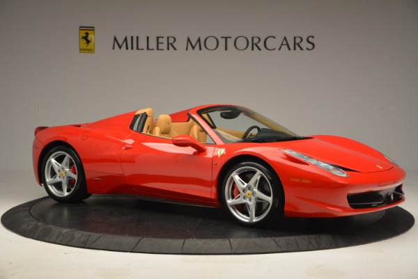 Used 2013 Ferrari 458 Spider for sale Sold at Rolls-Royce Motor Cars Greenwich in Greenwich CT 06830 10