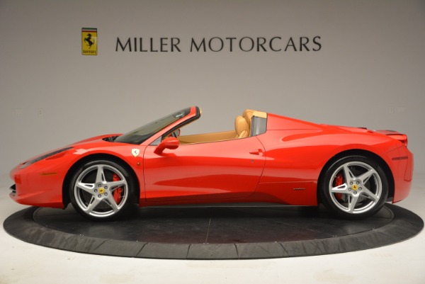 Used 2013 Ferrari 458 Spider for sale Sold at Rolls-Royce Motor Cars Greenwich in Greenwich CT 06830 3