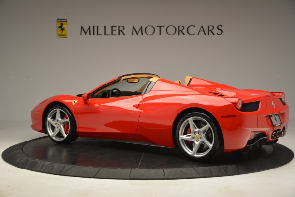 Used 2013 Ferrari 458 Spider for sale Sold at Rolls-Royce Motor Cars Greenwich in Greenwich CT 06830 4