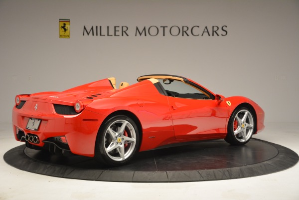 Used 2013 Ferrari 458 Spider for sale Sold at Rolls-Royce Motor Cars Greenwich in Greenwich CT 06830 8