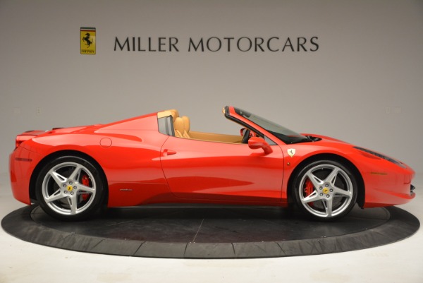 Used 2013 Ferrari 458 Spider for sale Sold at Rolls-Royce Motor Cars Greenwich in Greenwich CT 06830 9