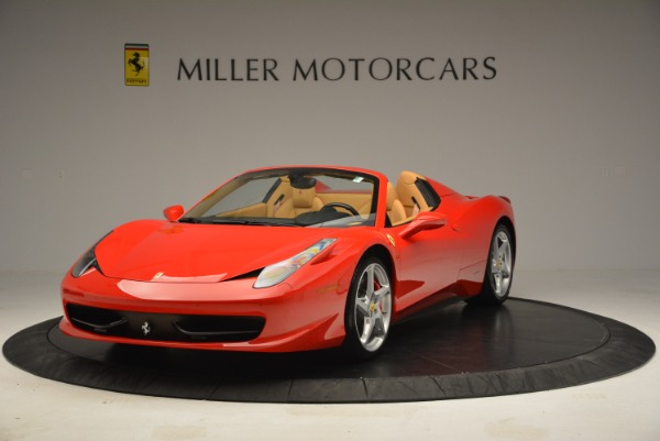 Used 2013 Ferrari 458 Spider for sale Sold at Rolls-Royce Motor Cars Greenwich in Greenwich CT 06830 1