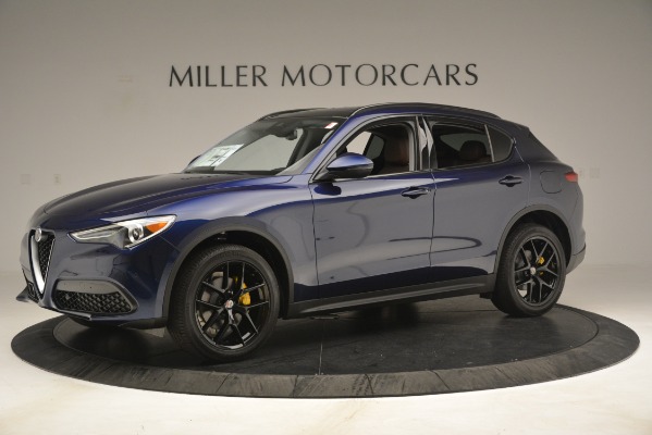 New 2019 Alfa Romeo Stelvio Sport Q4 for sale Sold at Rolls-Royce Motor Cars Greenwich in Greenwich CT 06830 2