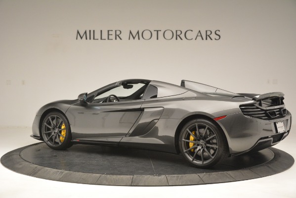 Used 2016 McLaren 650S Spider Convertible for sale Sold at Rolls-Royce Motor Cars Greenwich in Greenwich CT 06830 4