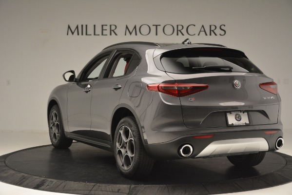 New 2019 Alfa Romeo Stelvio Sport Q4 for sale Sold at Rolls-Royce Motor Cars Greenwich in Greenwich CT 06830 5