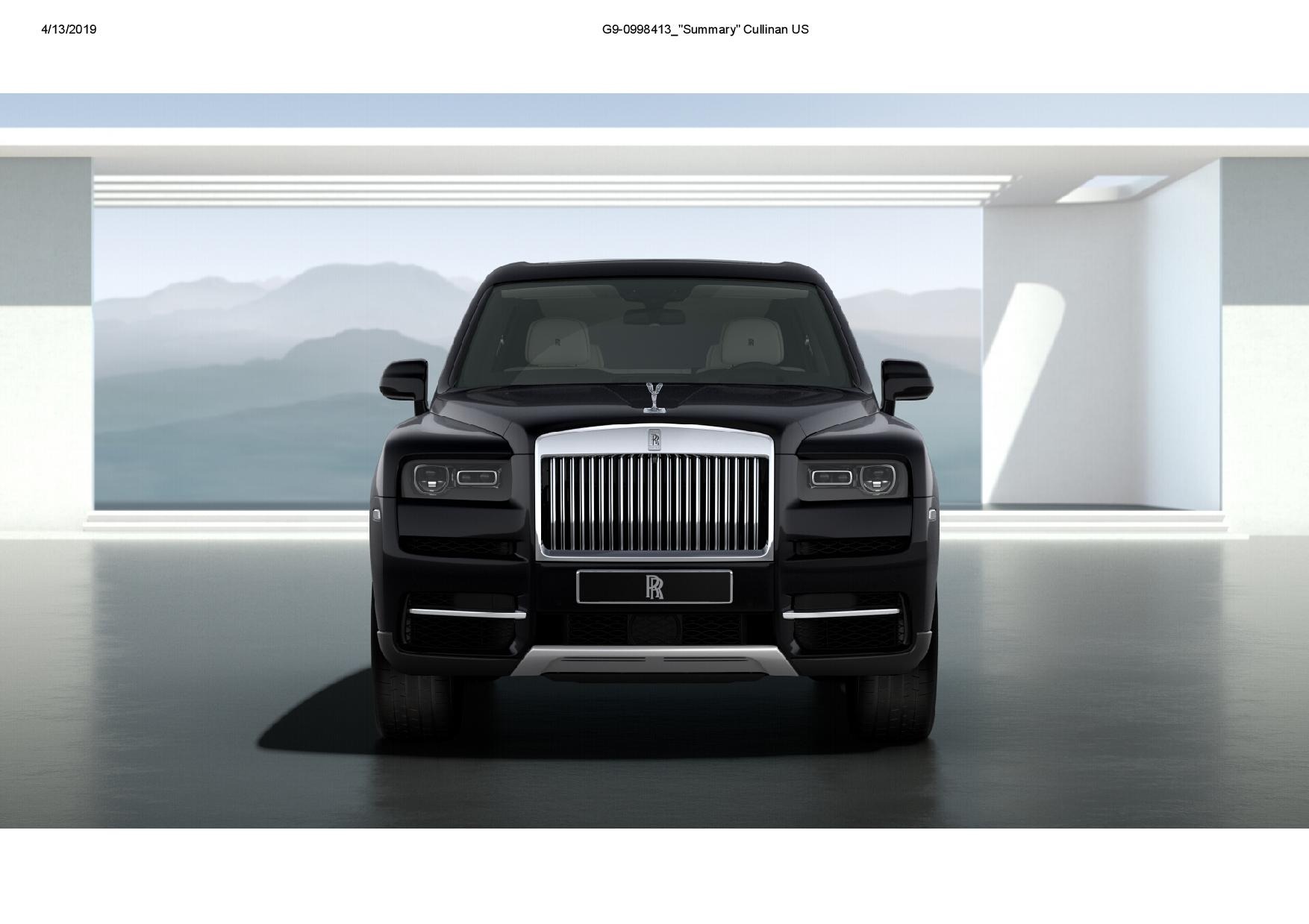 New 2019 Rolls Royce Cullinan For Sale Special Pricing Rolls