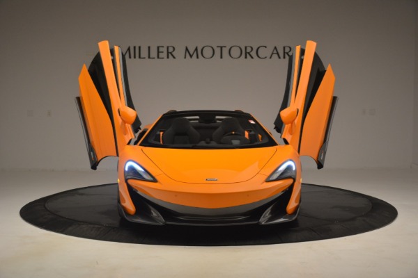 New 2020 McLaren 600LT Spider Convertible for sale Sold at Rolls-Royce Motor Cars Greenwich in Greenwich CT 06830 13