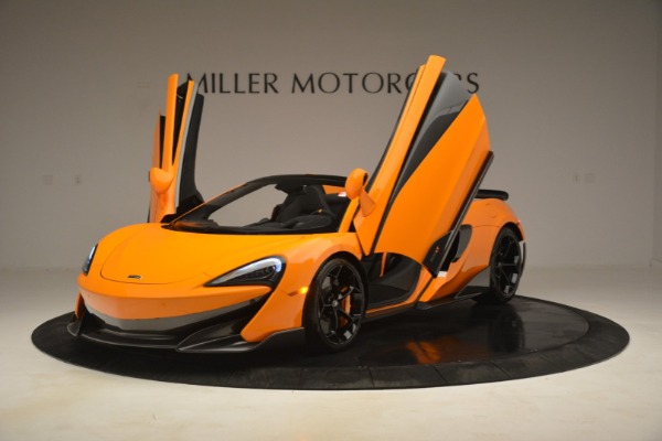 New 2020 McLaren 600LT Spider Convertible for sale Sold at Rolls-Royce Motor Cars Greenwich in Greenwich CT 06830 14