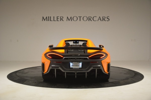 New 2020 McLaren 600LT Spider Convertible for sale Sold at Rolls-Royce Motor Cars Greenwich in Greenwich CT 06830 18