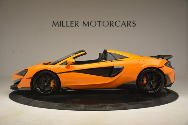 New 2020 McLaren 600LT Spider Convertible for sale Sold at Rolls-Royce Motor Cars Greenwich in Greenwich CT 06830 3