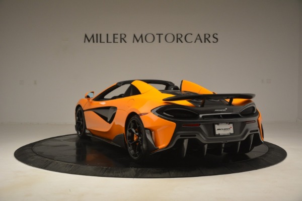 New 2020 McLaren 600LT Spider Convertible for sale Sold at Rolls-Royce Motor Cars Greenwich in Greenwich CT 06830 5