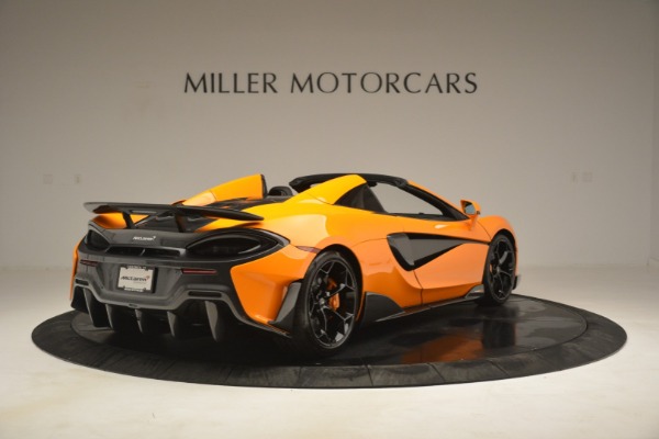 New 2020 McLaren 600LT Spider Convertible for sale Sold at Rolls-Royce Motor Cars Greenwich in Greenwich CT 06830 7