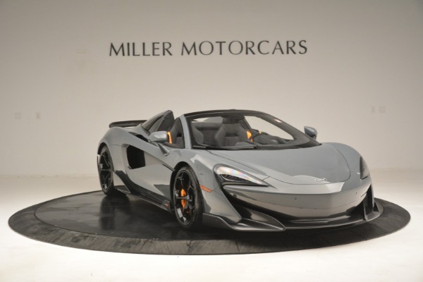 New 2020 McLaren 600LT Spider Convertible for sale Sold at Rolls-Royce Motor Cars Greenwich in Greenwich CT 06830 11