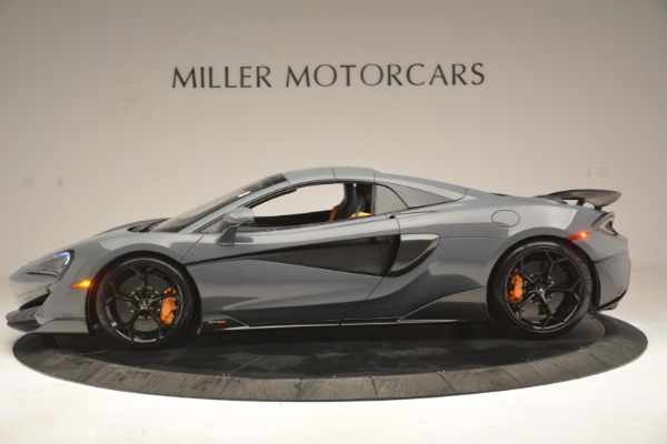 New 2020 McLaren 600LT Spider Convertible for sale Sold at Rolls-Royce Motor Cars Greenwich in Greenwich CT 06830 16