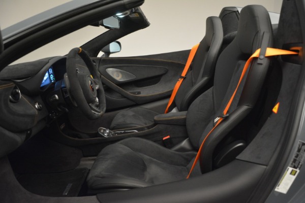New 2020 McLaren 600LT Spider Convertible for sale Sold at Rolls-Royce Motor Cars Greenwich in Greenwich CT 06830 25
