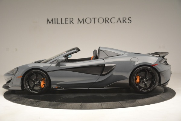 New 2020 McLaren 600LT Spider Convertible for sale Sold at Rolls-Royce Motor Cars Greenwich in Greenwich CT 06830 3