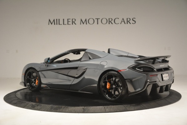 New 2020 McLaren 600LT Spider Convertible for sale Sold at Rolls-Royce Motor Cars Greenwich in Greenwich CT 06830 4