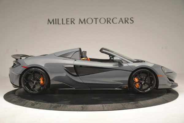 New 2020 McLaren 600LT Spider Convertible for sale Sold at Rolls-Royce Motor Cars Greenwich in Greenwich CT 06830 9