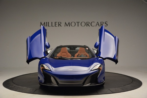 Used 2015 McLaren 650S Spider Convertible for sale Sold at Rolls-Royce Motor Cars Greenwich in Greenwich CT 06830 13