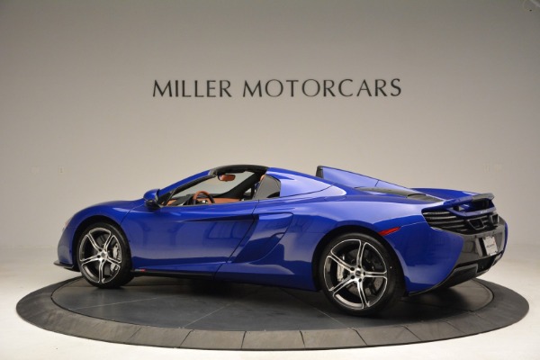 Used 2015 McLaren 650S Spider Convertible for sale Sold at Rolls-Royce Motor Cars Greenwich in Greenwich CT 06830 4