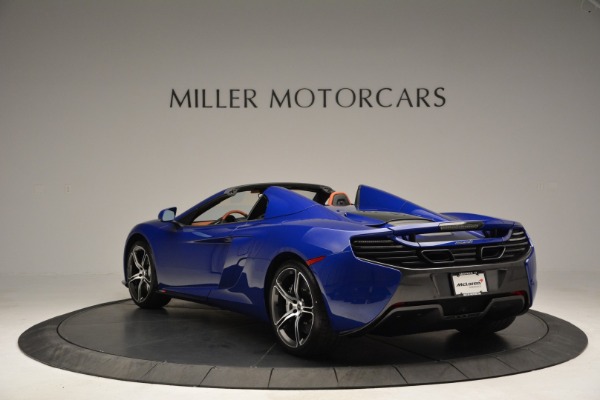 Used 2015 McLaren 650S Spider Convertible for sale Sold at Rolls-Royce Motor Cars Greenwich in Greenwich CT 06830 5