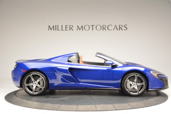 Used 2015 McLaren 650S Spider Convertible for sale Sold at Rolls-Royce Motor Cars Greenwich in Greenwich CT 06830 9