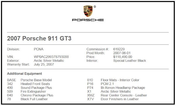 Used 2007 Porsche 911 GT3 for sale Sold at Rolls-Royce Motor Cars Greenwich in Greenwich CT 06830 22