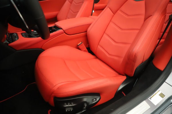 New 2018 Maserati GranTurismo Sport Convertible for sale Sold at Rolls-Royce Motor Cars Greenwich in Greenwich CT 06830 21