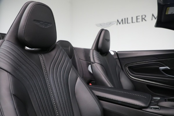 Used 2019 Aston Martin DB11 V8 Convertible for sale Sold at Rolls-Royce Motor Cars Greenwich in Greenwich CT 06830 23