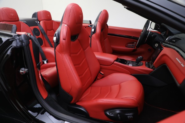 Used 2018 Maserati GranTurismo Sport Convertible for sale Sold at Rolls-Royce Motor Cars Greenwich in Greenwich CT 06830 25