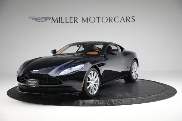 Used 2019 Aston Martin DB11 V8 for sale Sold at Rolls-Royce Motor Cars Greenwich in Greenwich CT 06830 1