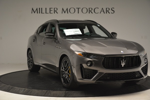 New 2019 Maserati Levante SQ4 GranSport Nerissimo for sale Sold at Rolls-Royce Motor Cars Greenwich in Greenwich CT 06830 11