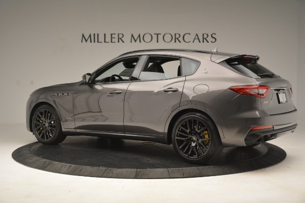 New 2019 Maserati Levante SQ4 GranSport Nerissimo for sale Sold at Rolls-Royce Motor Cars Greenwich in Greenwich CT 06830 4