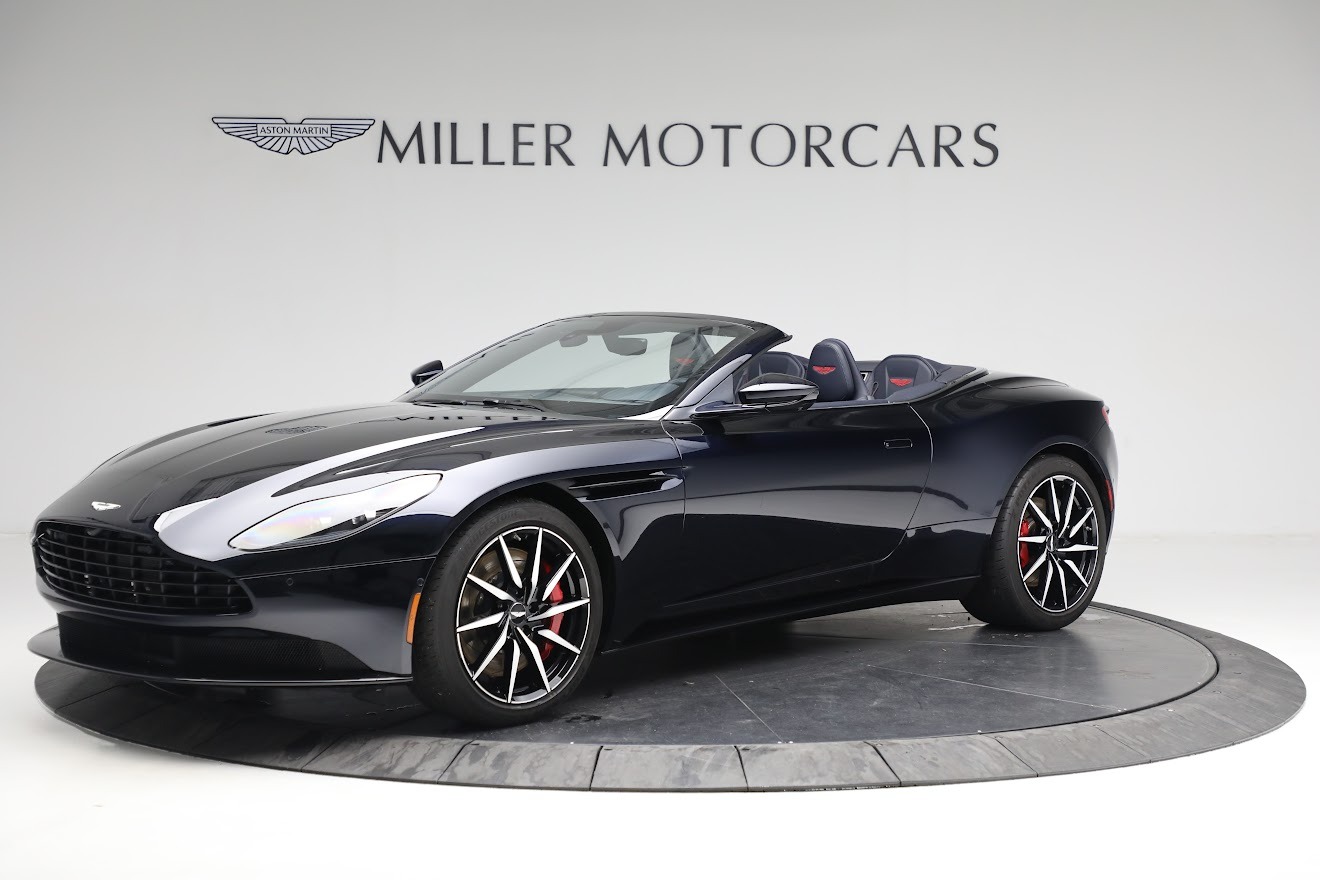 New 2019 Aston Martin DB11 V8 Convertible for sale Sold at Rolls-Royce Motor Cars Greenwich in Greenwich CT 06830 1