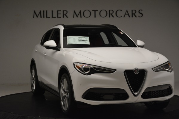 New 2019 Alfa Romeo Stelvio Ti Sport Q4 for sale Sold at Rolls-Royce Motor Cars Greenwich in Greenwich CT 06830 9