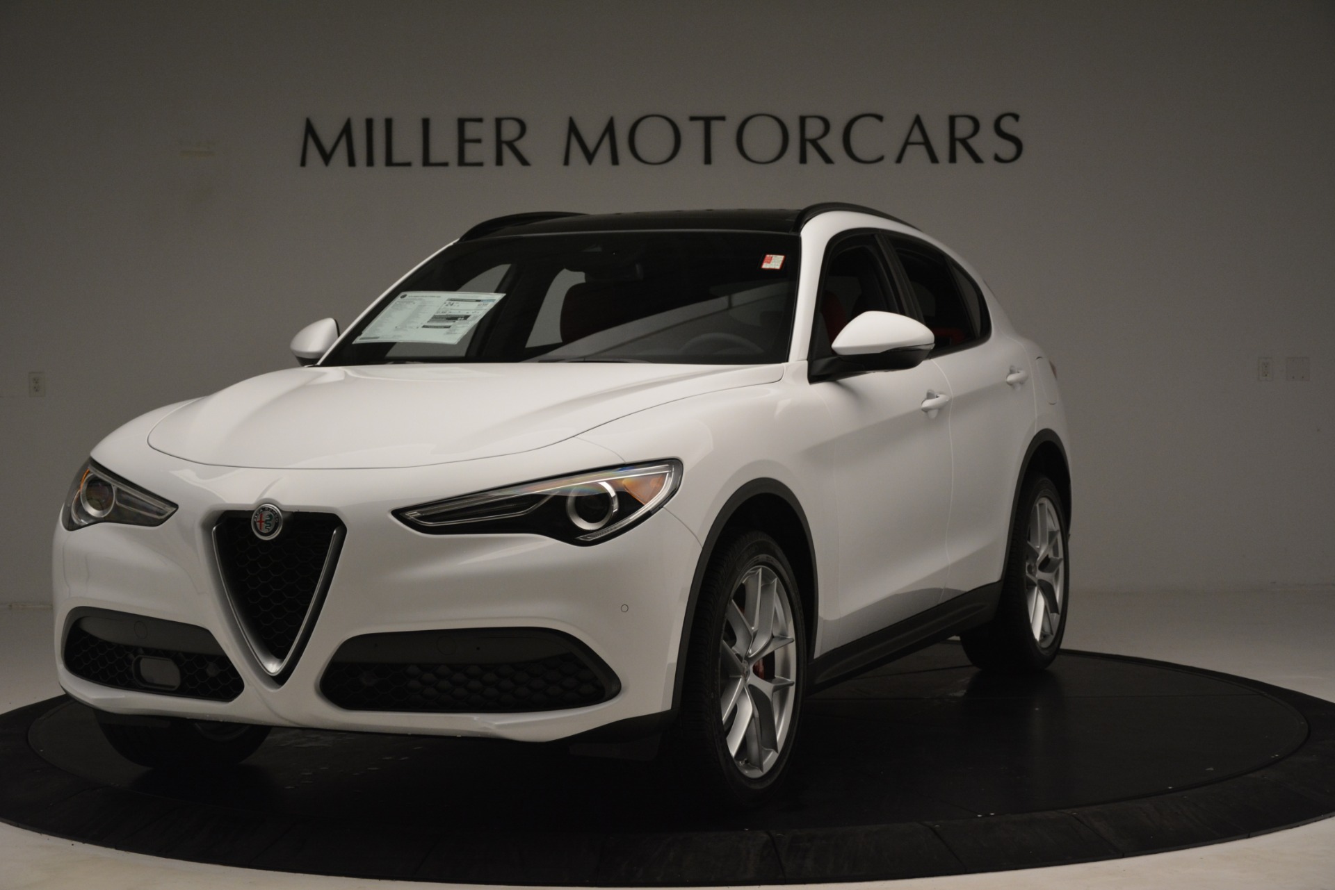 New 2019 Alfa Romeo Stelvio Ti Sport Q4 for sale Sold at Rolls-Royce Motor Cars Greenwich in Greenwich CT 06830 1