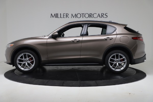 New 2019 Alfa Romeo Stelvio Ti Sport Q4 for sale Sold at Rolls-Royce Motor Cars Greenwich in Greenwich CT 06830 3