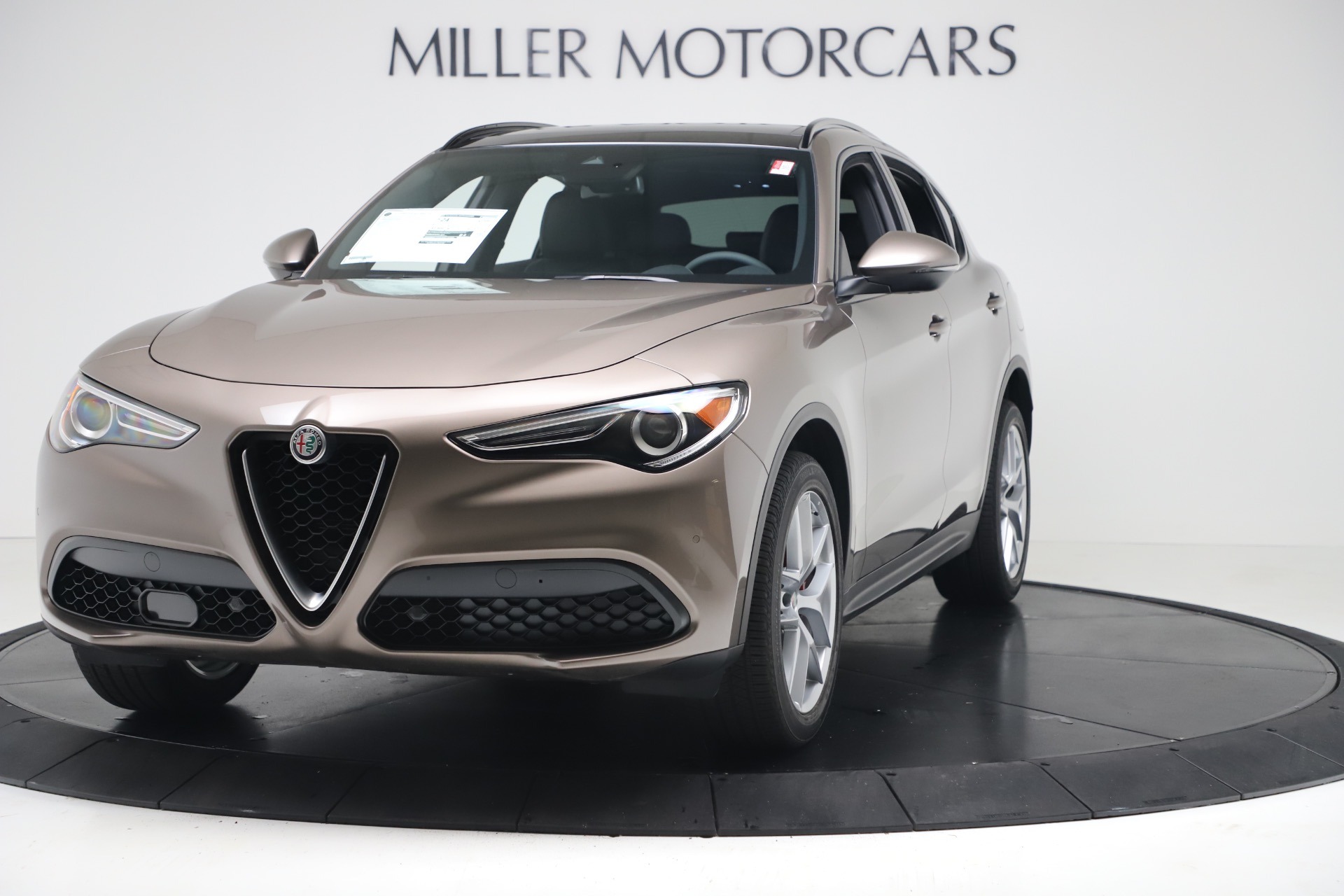 New 2019 Alfa Romeo Stelvio Ti Sport Q4 for sale Sold at Rolls-Royce Motor Cars Greenwich in Greenwich CT 06830 1