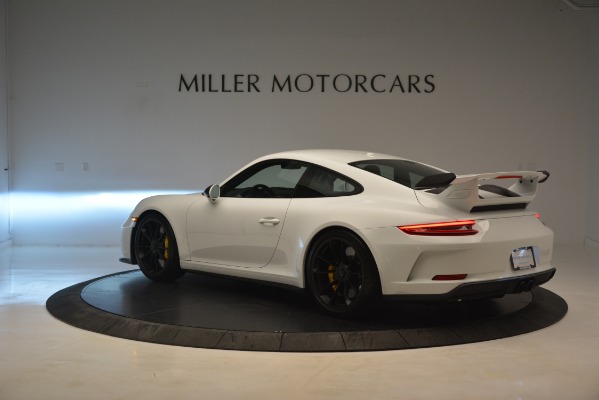 Used 2018 Porsche 911 GT3 for sale Sold at Rolls-Royce Motor Cars Greenwich in Greenwich CT 06830 3