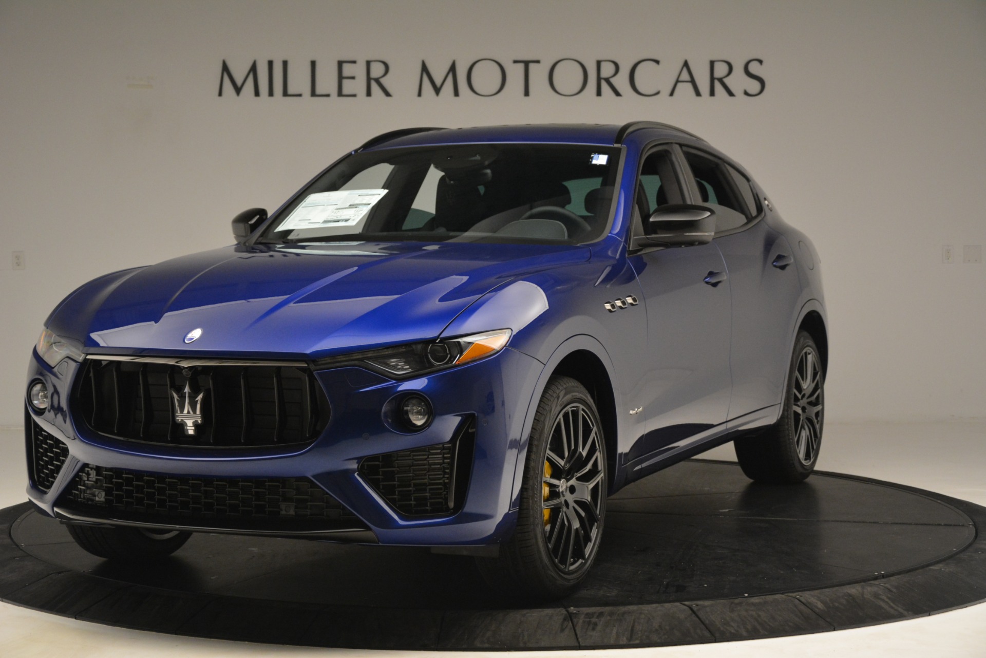 New 2019 Maserati Levante SQ4 GranSport Nerissimo for sale Sold at Rolls-Royce Motor Cars Greenwich in Greenwich CT 06830 1