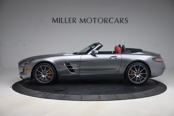 Used 2012 Mercedes-Benz SLS AMG Roadster for sale Sold at Rolls-Royce Motor Cars Greenwich in Greenwich CT 06830 3