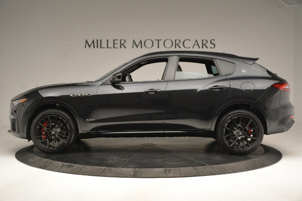 New 2019 Maserati Levante SQ4 GranSport Nerissimo for sale Sold at Rolls-Royce Motor Cars Greenwich in Greenwich CT 06830 3