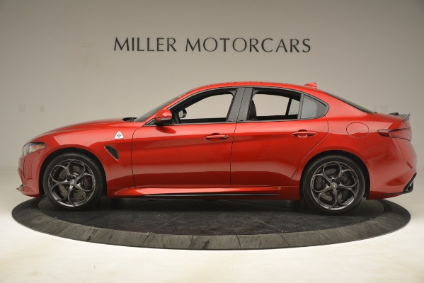 New 2019 Alfa Romeo Giulia Quadrifoglio for sale Sold at Rolls-Royce Motor Cars Greenwich in Greenwich CT 06830 3