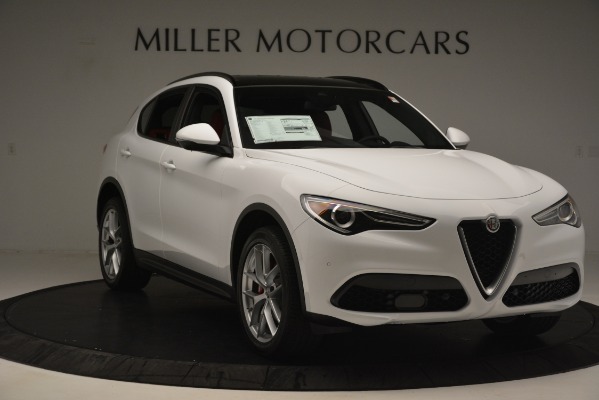 New 2019 Alfa Romeo Stelvio Ti Sport Q4 for sale Sold at Rolls-Royce Motor Cars Greenwich in Greenwich CT 06830 11