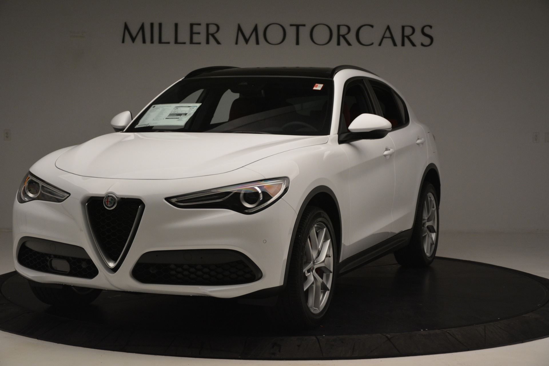 New 2019 Alfa Romeo Stelvio Ti Sport Q4 for sale Sold at Rolls-Royce Motor Cars Greenwich in Greenwich CT 06830 1