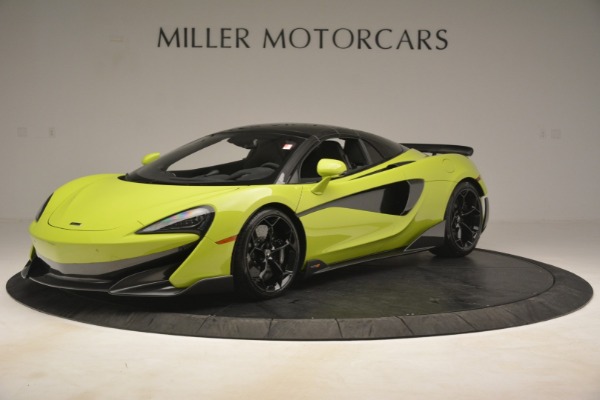 New 2020 McLaren 600LT Spider for sale Call for price at Rolls-Royce Motor Cars Greenwich in Greenwich CT 06830 2