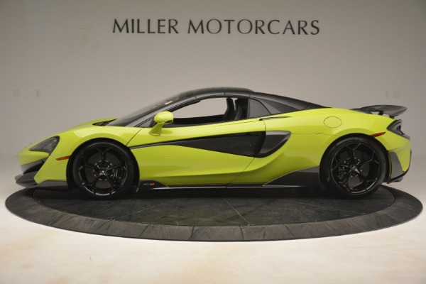 New 2020 McLaren 600LT Spider for sale Call for price at Rolls-Royce Motor Cars Greenwich in Greenwich CT 06830 3