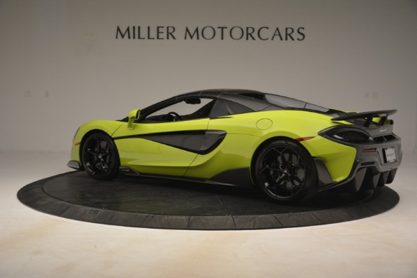 New 2020 McLaren 600LT Spider for sale Call for price at Rolls-Royce Motor Cars Greenwich in Greenwich CT 06830 4