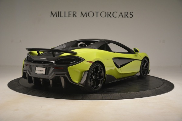New 2020 McLaren 600LT SPIDER Convertible for sale $281,570 at Rolls-Royce Motor Cars Greenwich in Greenwich CT 06830 6