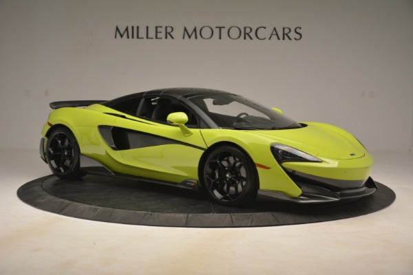 New 2020 McLaren 600LT Spider for sale Sold at Rolls-Royce Motor Cars Greenwich in Greenwich CT 06830 8